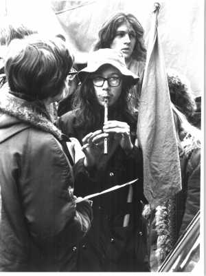 a photograph of me taken from the Guardian Newspaper