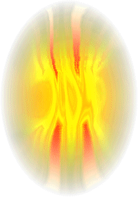 an artistic representation of mystical vision