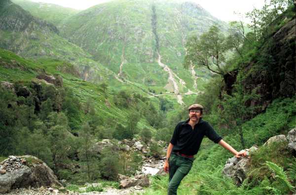 Photo of me Glencoe Scotland