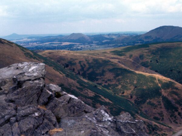 A picture of the Long Mynd
