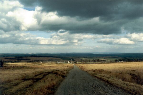 A picture taken from Cleehill Shropshire