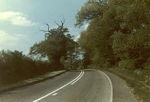 The road to Stoneleigh